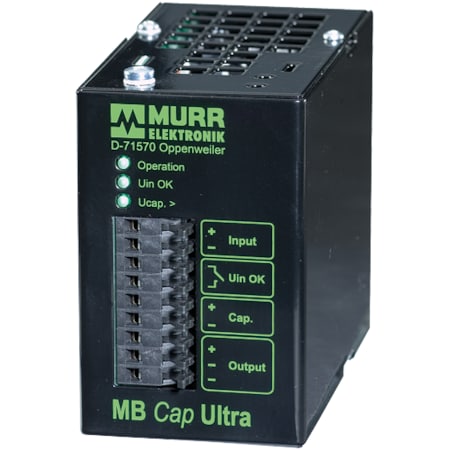 Murrelektronik MB CAP ULTRA BUFFER MODUL, IN: 20, 4-26, 4VDC OUT:23VDC/3A for max.1A/21S 85460